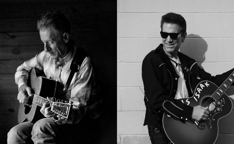 Lyle Lovett and Chris Isaak